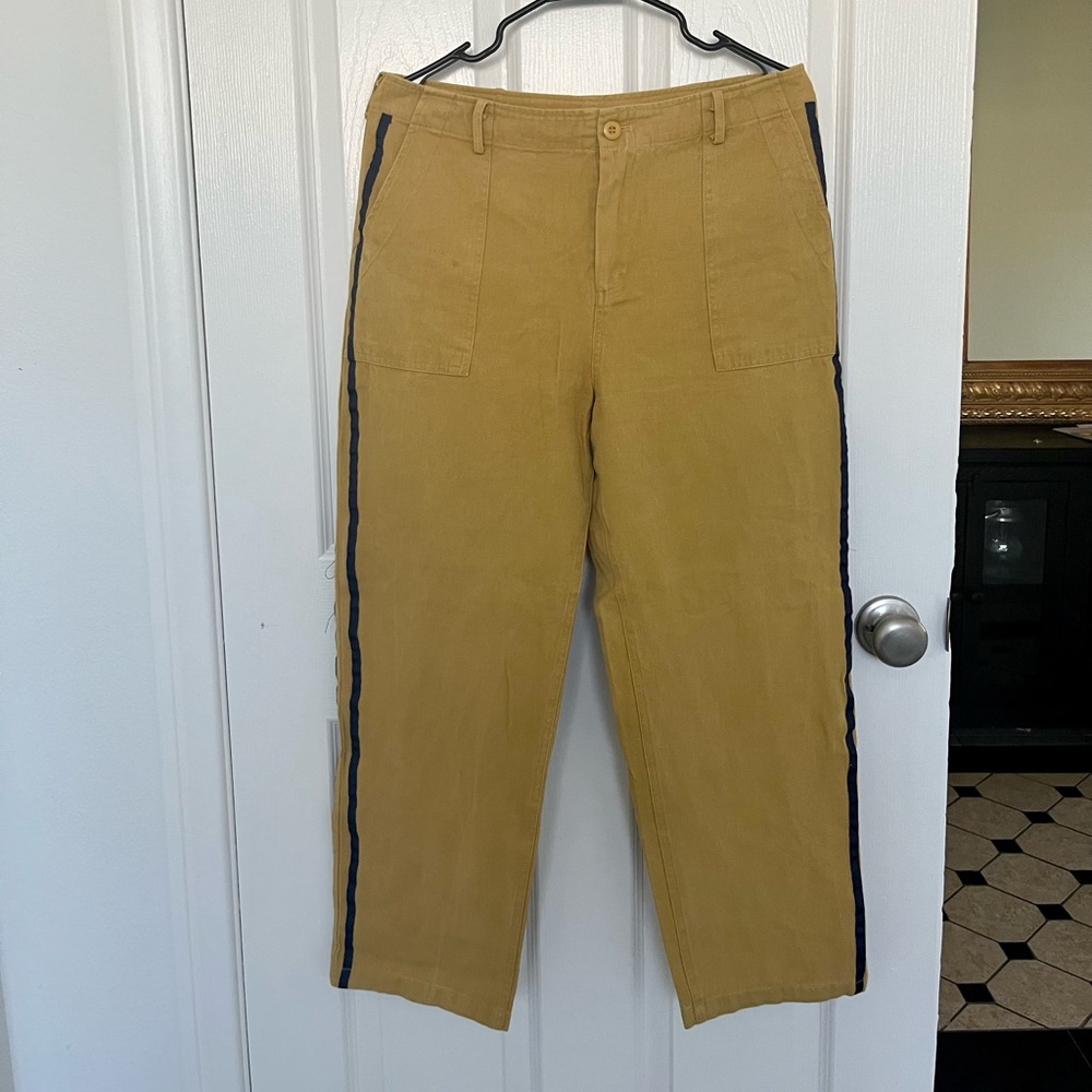 Yellow Ankle Cut Pants 🌞